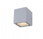 Aluminium up and down cube led outdoor or indoor wall light