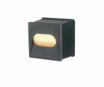 Bedroom square morden aluminum or stairs indoor footlight wall light